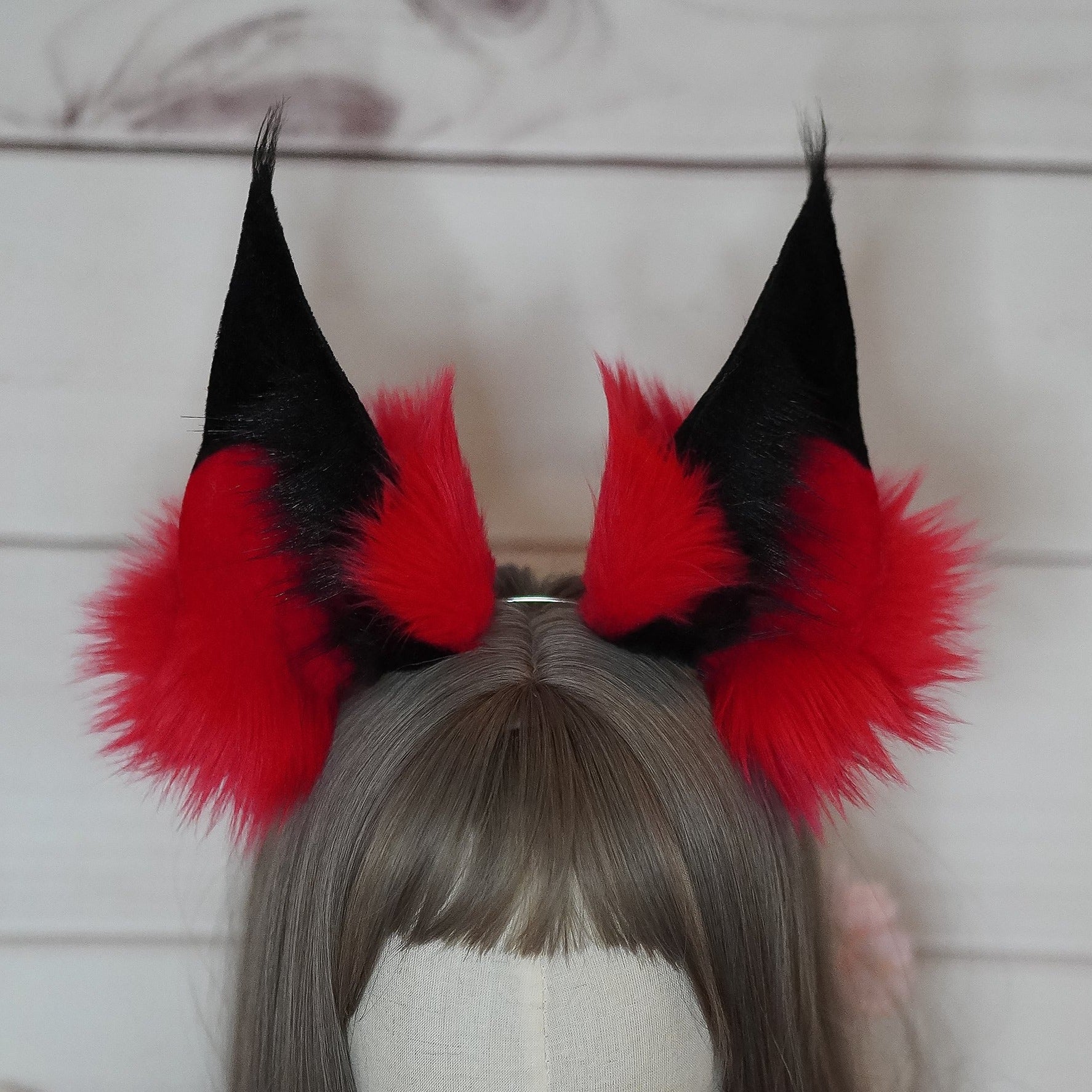 Alastor Hazbin Hotel Cosplay Ears | Fox Ears – CosCosEars