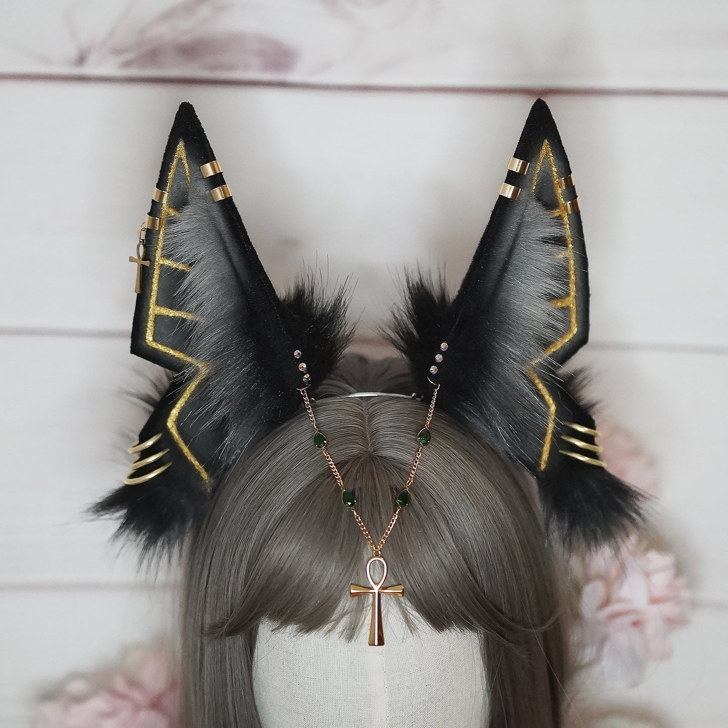 Black Anubis Goddess Inspired Ears