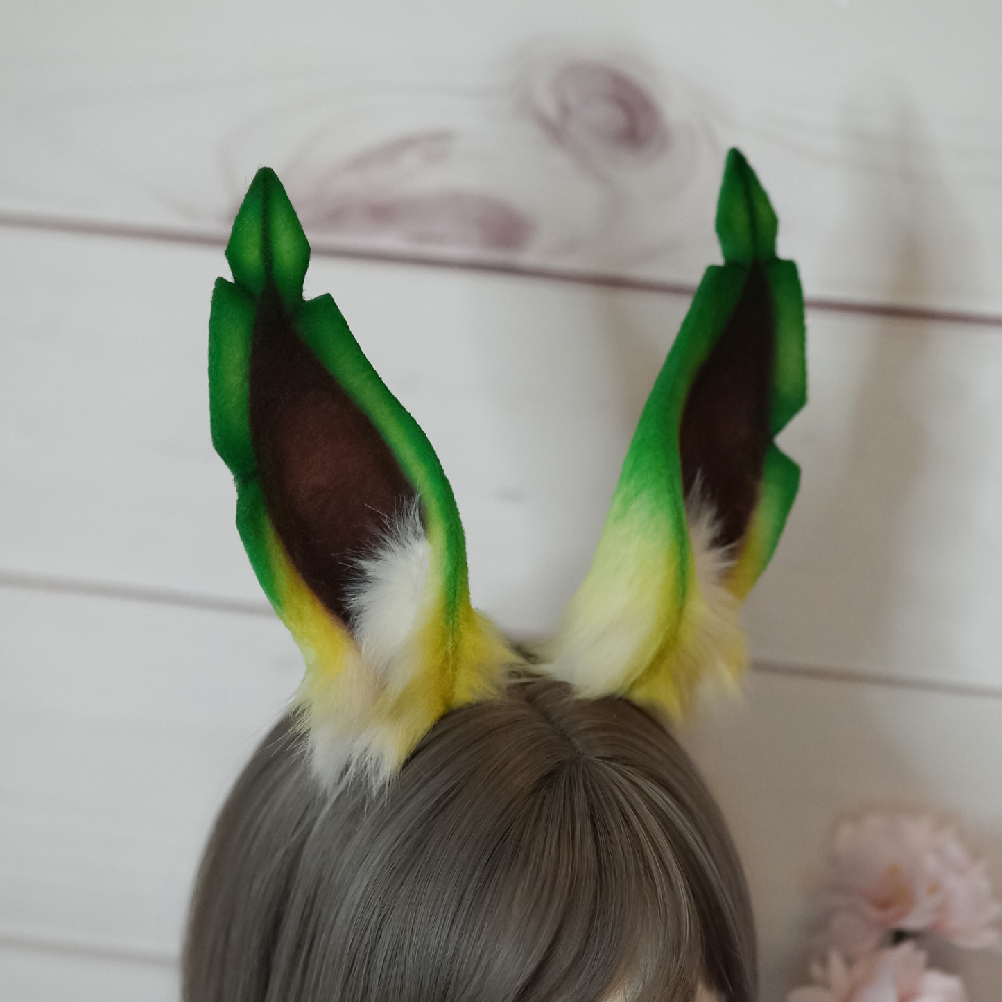 Pokemon Leafeon Folipurba Cosplay Ears