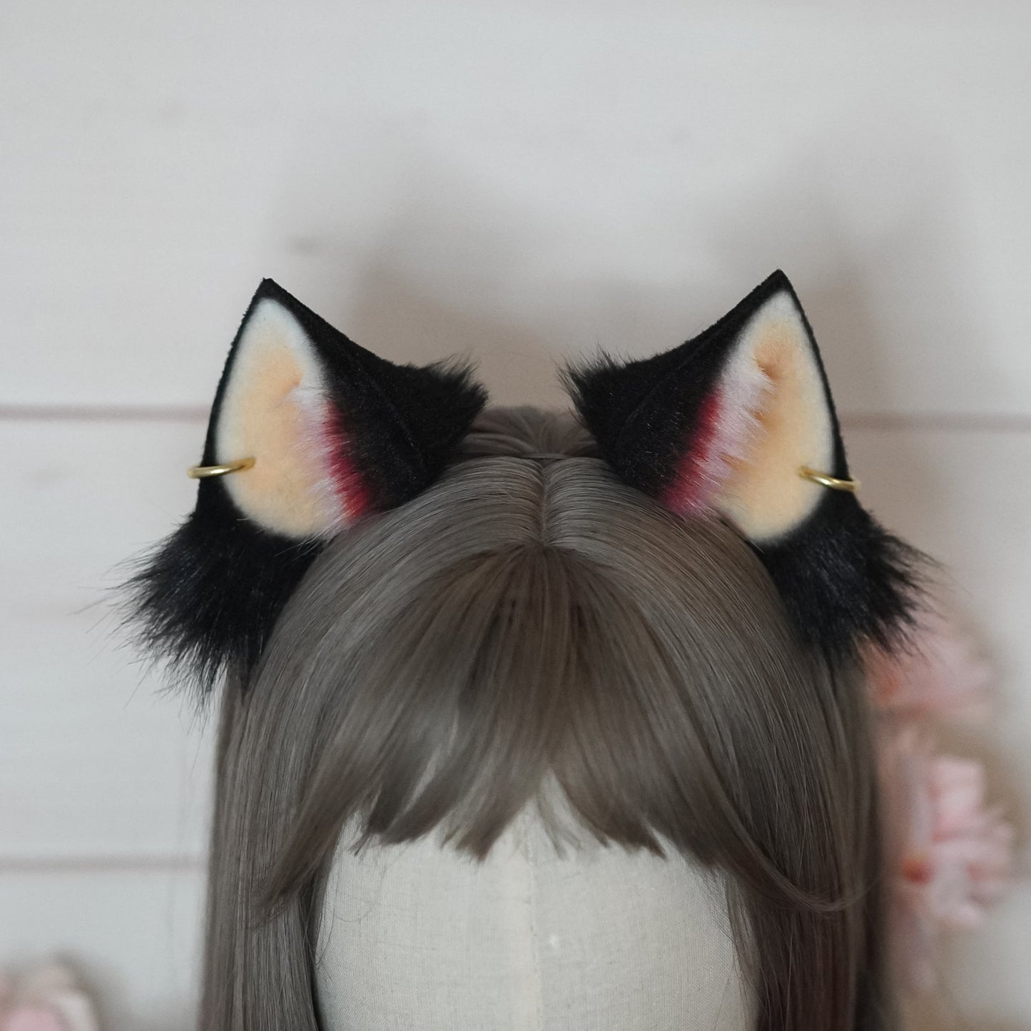 Shadow Black Fox Ears