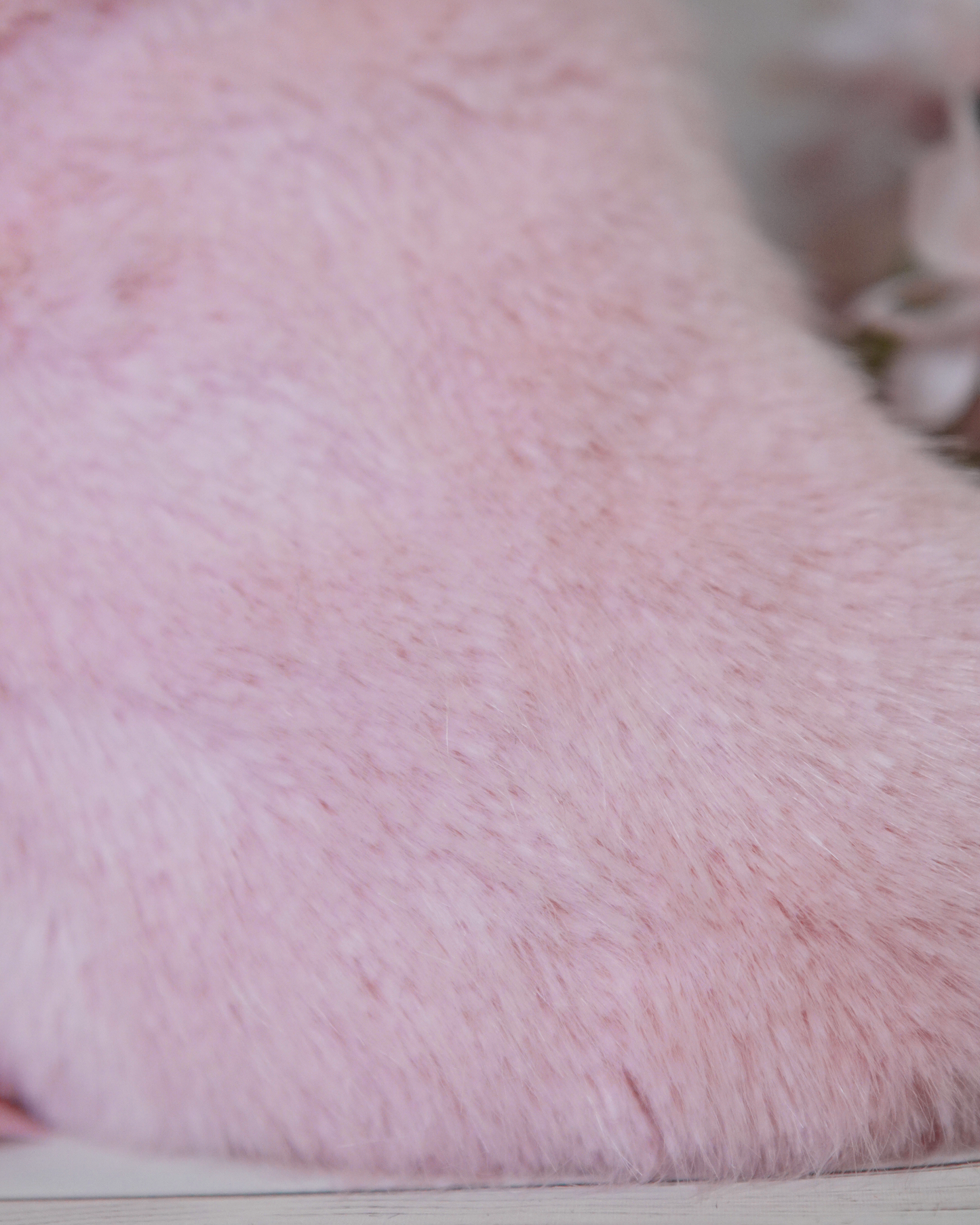 Ready to ship - Foxtail In Light Pink 70 cm