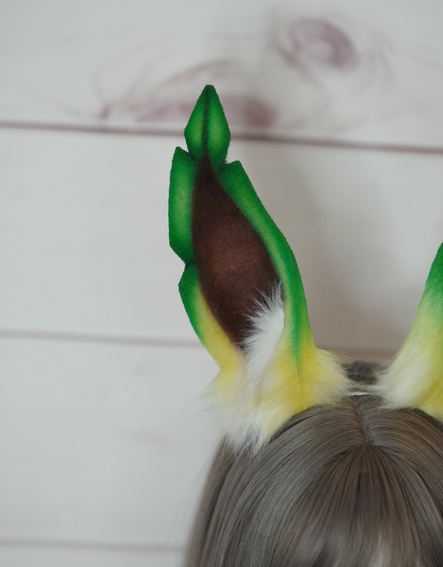 Pokemon Leafeon Folipurba Cosplay Ears