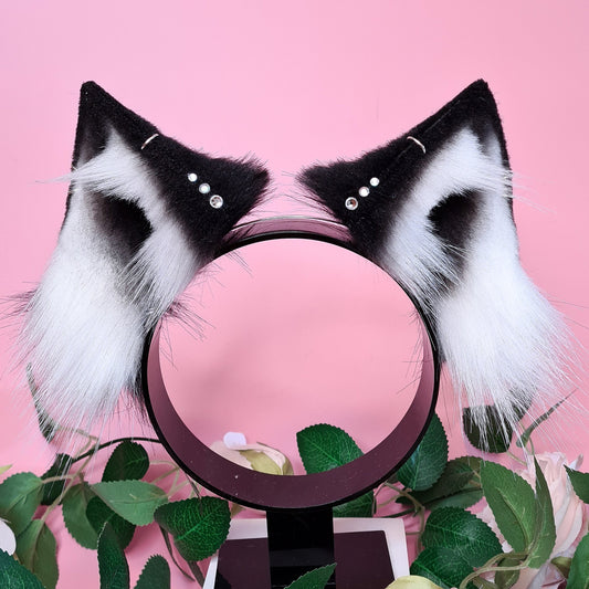 Kitsune Cat Ears in black