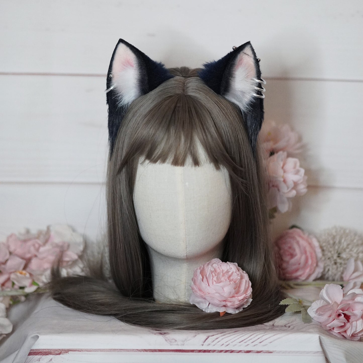 Chainsmoker Cat Hameko Easygoing Angel Hameneko Cosplay Cat Ears