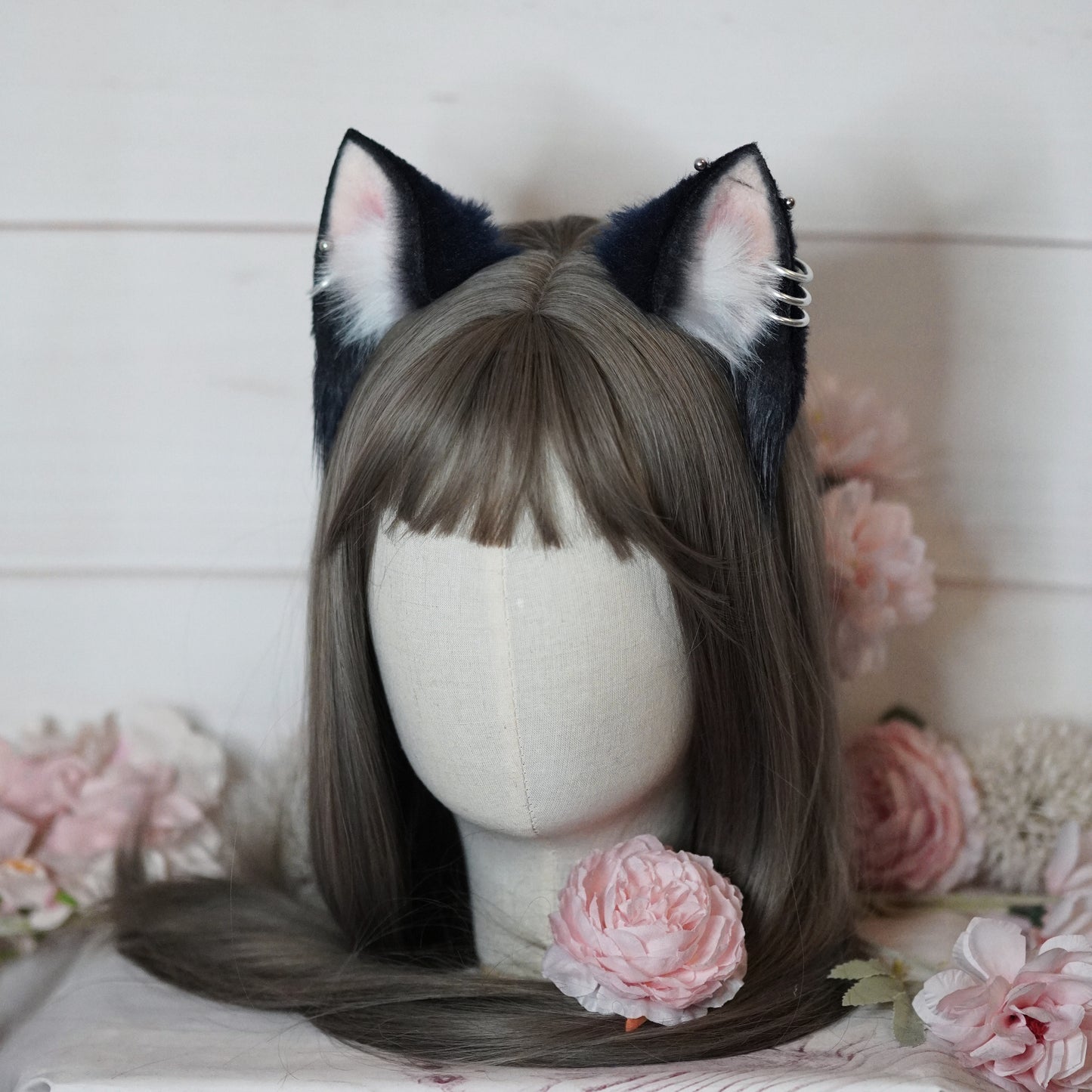 Chainsmoker Cat Hameko Easygoing Angel Hameneko Cosplay Cat Ears