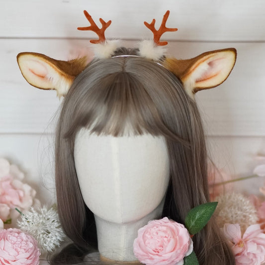 Reindeer Deer Ears For Cosplay Christmas Costume