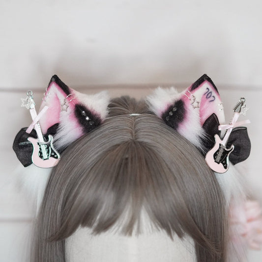 NANA inspired Cat Ears with charms