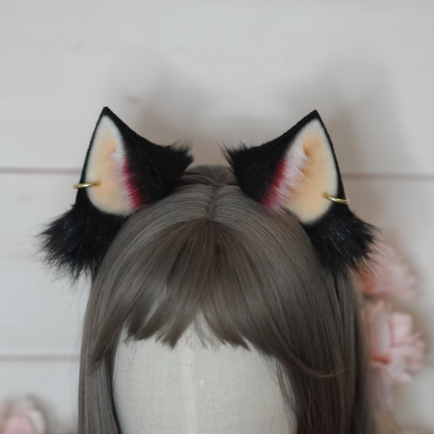 Shadow Black Fox Ears