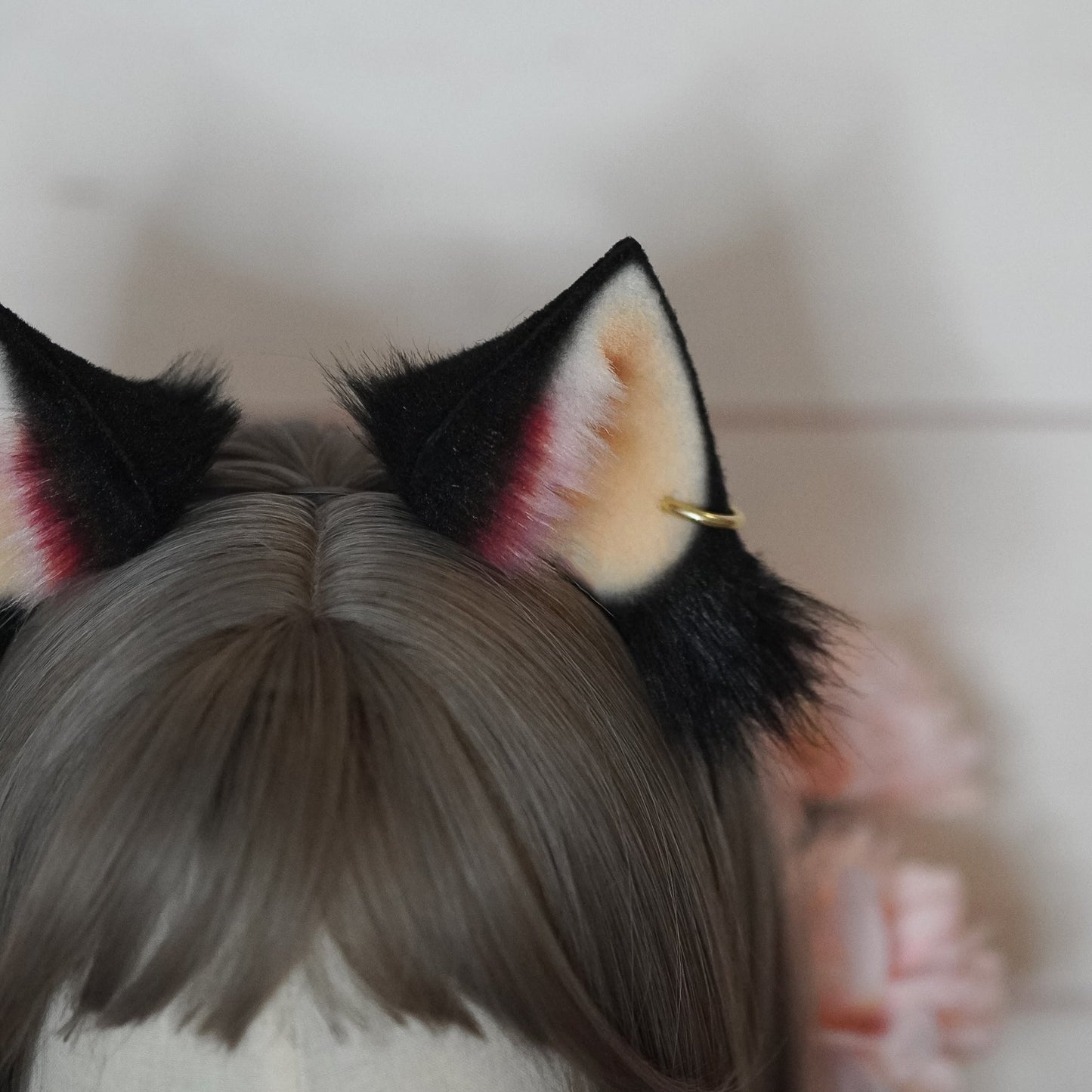 Shadow Black Fox Ears