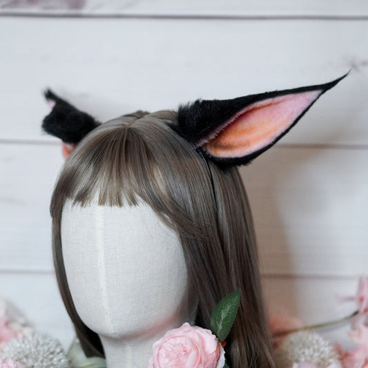 Final Fantasy XIV Miqo'te Cat Ears Black