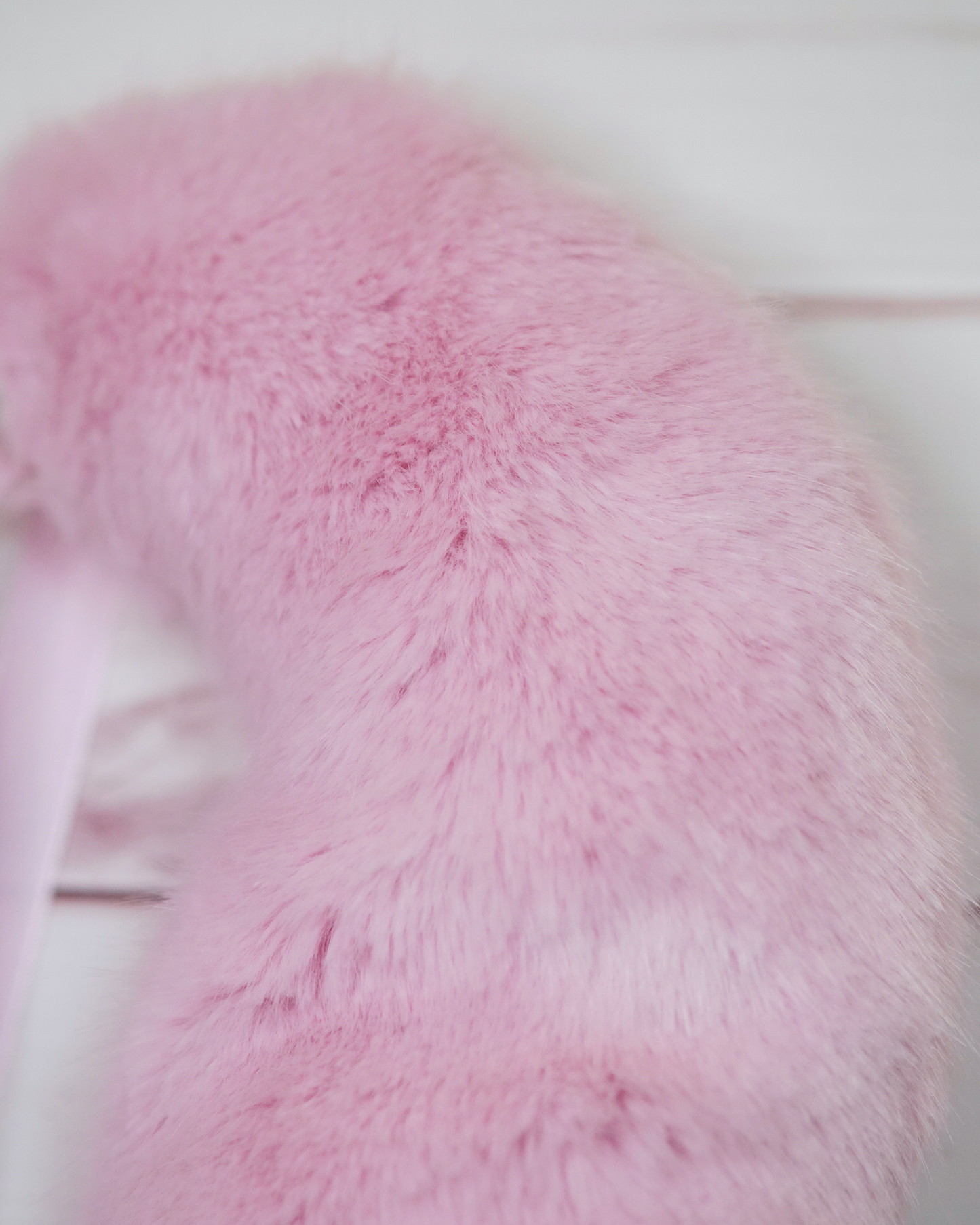 Ready to ship - Foxtail In Light Pink 70 cm