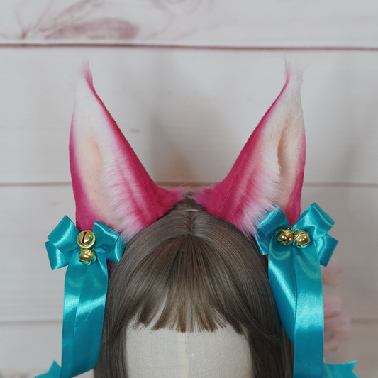 Ahri Spirit Blossom Ears for cosplay