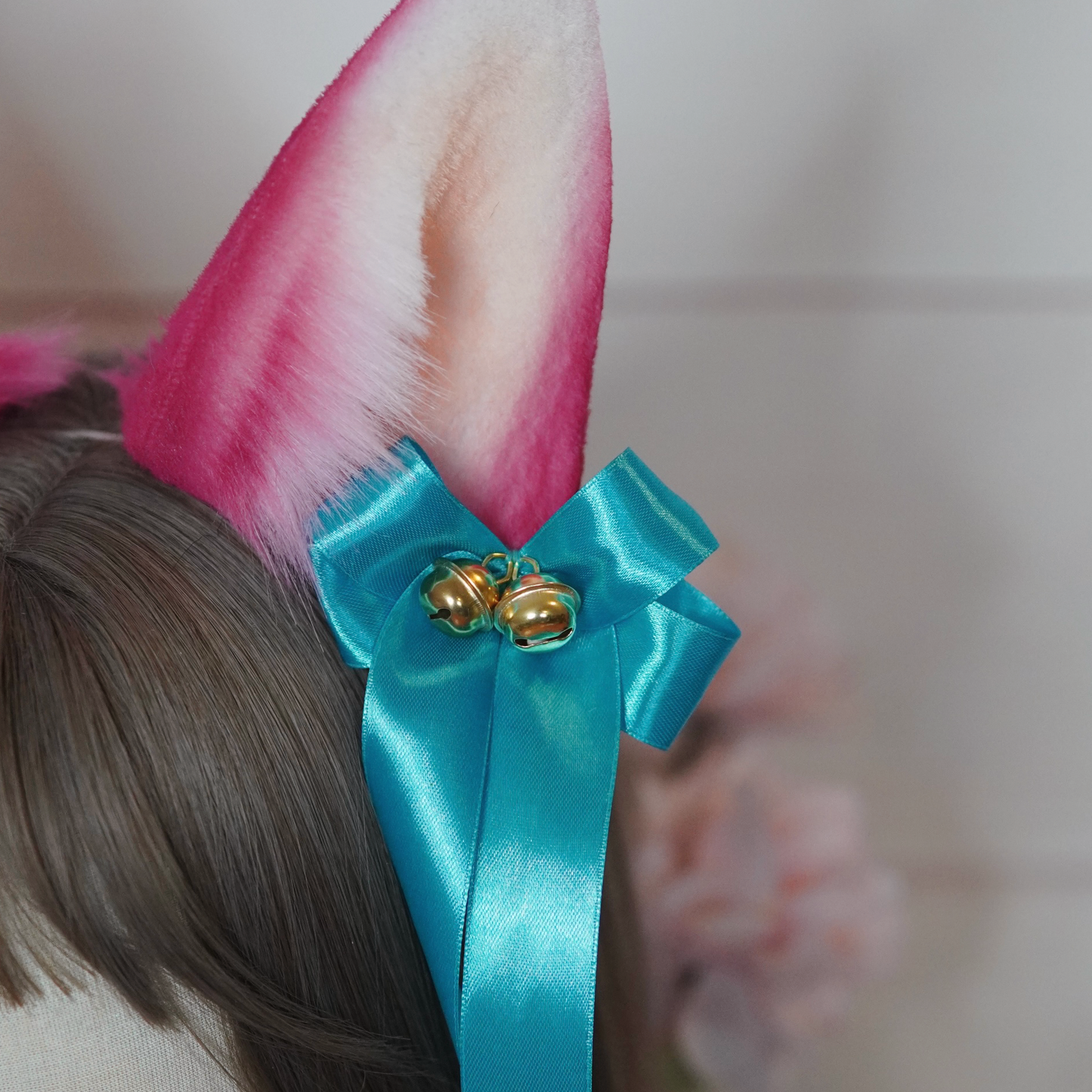 Ahri Spirit Blossom Ears for cosplay