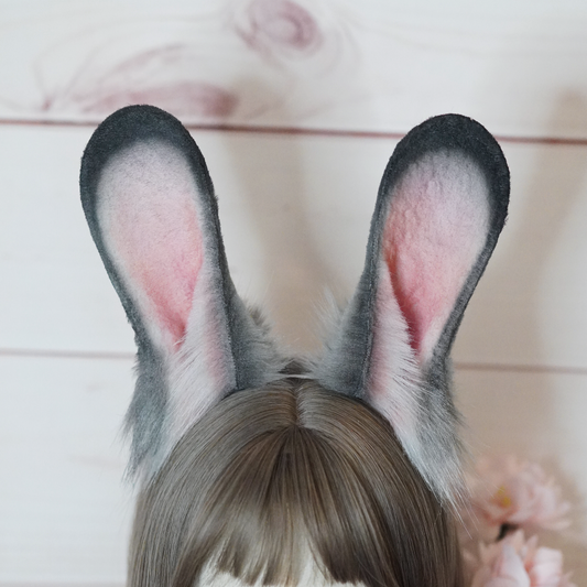 Zootopia Judy Hopps Cosplay Ears Grey Bunny Ears
