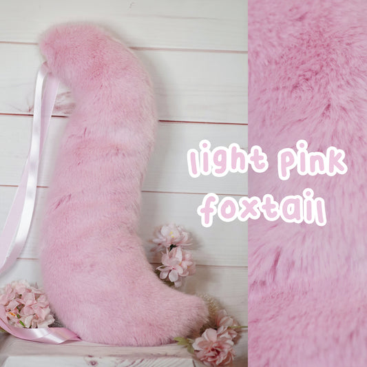 Ready to ship - Foxtail In Light Pink 70 cm