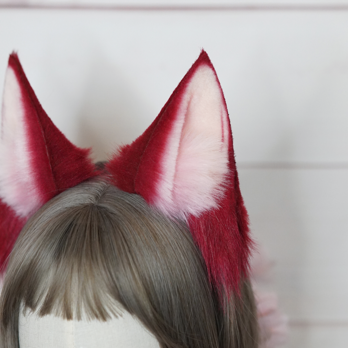 Foxfire Ahri Cosplay Ears In Red