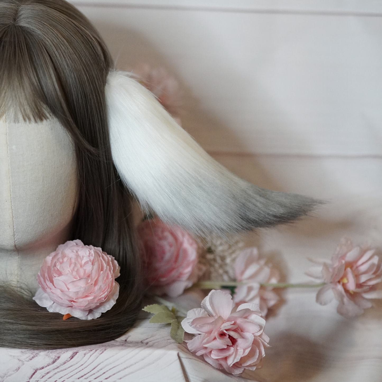 ZZZ Ye Shunguang Cosplay Ears White Version
